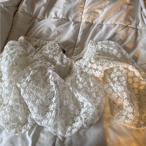 Sans Souci Ivory Floral Lace Top